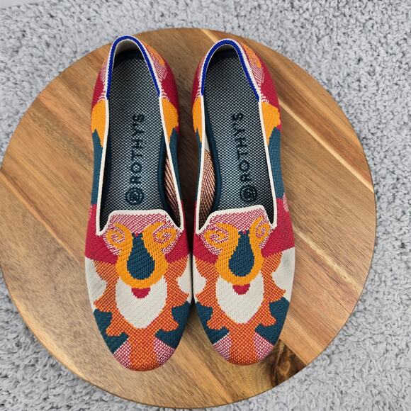 Rothy's Womens 9 Moroccan Amber The Loafer Retired Round Toe Slip On Casual Flat - Picture 5 of 14